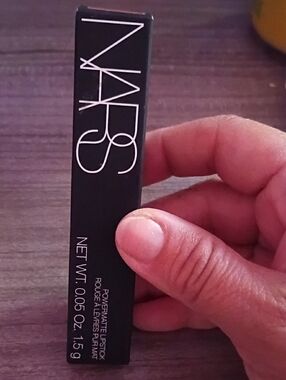 NARS Powermatte Lipstick - Black and White Packaging